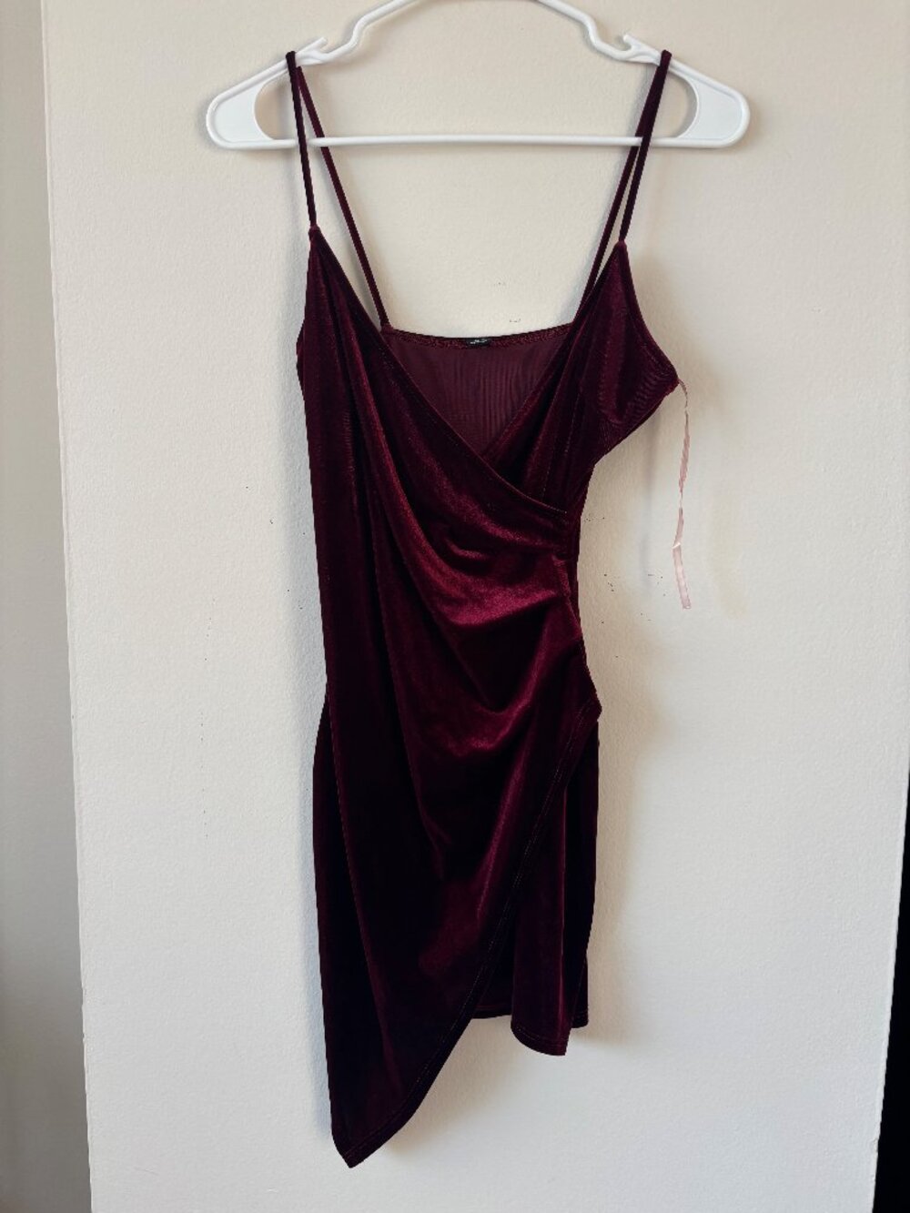 Windsor Burgundy Velvet Dress - Size Medium